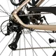 Women’s Trekking Bike Kross Trans 3.0 28” – 2025 - hnědá / stříbrná / matný