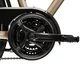 Women’s Trekking Bike Kross Trans 3.0 28” – 2025 - hnědá / stříbrná / matný