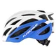 Cycling Helmet Kross Brizo - Grey Orange - White-Blue