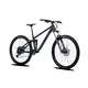 Celoodpružený bicykel Ghost Kato FS Essential 27.5 - model 2024 - Black/Green Matt