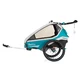 Multifunctional Bicycle Trailer Qeridoo KidGoo 2 2020 - Petrol Blue