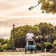 Multifunctional Bicycle Trailer Qeridoo KidGoo 1 2018 - Green