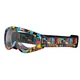 Gyermek cross szemüveg W-TEC Spooner grafikával - színes grafika - színes grafika