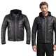Kožená moto bunda W-TEC Murayo - černá