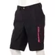 Crussis Radhose für Damen - schwarz/ rosa - schwarz/ rosa