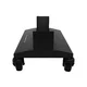 Stojan s kolečky pro infračervený LED panel inSPORTline Lustar - černá