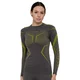 Dámské funkční triko Brubeck Dry s dlouhým rukávem LS1736W - Grey/Lime