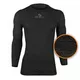 Unisex tričko Brubeck Base Layer s dlhým rukávom - Graphite