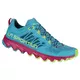 La Sportiva Helios III Woman Damen Laufschuhe - Pacific Blue/Neptune - Topas/Rote Pflaume