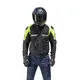 Nyári airbag kabát Helite Vented Hi-Vis - Fekete-Neon Sárga, M