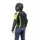 Nyári airbag kabát Helite Vented Hi-Vis - Fekete-Neon Sárga, M