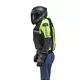 Nyári airbag kabát Helite Vented Hi-Vis - Fekete-Neon Sárga, M