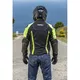 Nyári airbag kabát Helite Vented Hi-Vis - Fekete-Neon Sárga, M