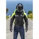 Nyári airbag kabát Helite Vented Hi-Vis - Fekete-Neon Sárga, M