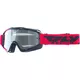 Dětské motokrosové brýle Fly Racing RS Zone Youth 2018 - černé/červené, čiré plexi s čepy pro slídy