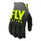 Fly Racing Lite 2019 Moto Handschuhe - schwarz/hi-viz - schwarz/hi-viz