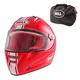 Motorcycle Helmet BELL M5X Daytona Red White