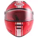 Moto prilba BELL M5X Daytona Red White - XL (61-62)