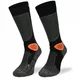 Motorkářské ponožky Comodo MTB2 - Black Orange - Black Orange