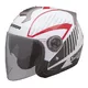 Motorcycle Helmet Cassida Magnum Black/White/Red