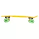 Pennyboard Maronad Retro Transparent W/ Light Up Wheels - Red