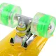 Pennyboard Maronad Retro Transparent W/ Light Up Wheels - White