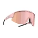 Sportowe okulary przeciwsłoneczne Bliz Matrix - Metallic Silver Smoke - Matowy Pudrowy Różowy