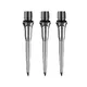 Dart Points Mission Titan Pro Ti Conversion Smooth Silver 26 mm – 3-Pack