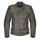 Men’s Leather Moto Jacket W-TEC NF-1127 - Brown - Brown