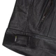 Men’s Leather Moto Jacket W-TEC Mardok - Black