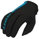 Motocross Gloves Scott 350 Dirt MXVI - Blue-Gray