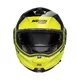 Moto prilba Nolan N100-5 Plus Distinctive N-Com P/J - Glossy Black-Fluo
