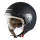 Motorcycle Helmet NOX N211 - M (57-58) - Matte Black