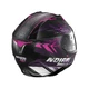Motorcycle Helmet Nolan N87 Carnival N-Com - Flat Black-Purple