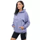 Oversize mikina s kapucňou Nebbia GYM RAT 256 - light purple - light purple