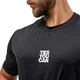 Funkčné športové tričko Nebbia RESISTANCE 348 - Black