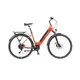 Urban E-Bike Levit Musca Urban HD 630 28" - Modell 2024 - Olive Pearl - Orange Pearl