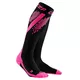 Women’s Compression Running Socks CEP NIGHTTECH - Pink