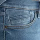 Pánské moto kalhoty Oxford Original Approved Jeans CE volný střih sepraná světle modrá