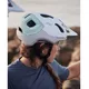 Cyklo prilba POC Axion SPIN - Hydrogen White/Apophyllite Green