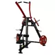 Lat Pulldown Machine Steelflex PlateLoad Line PLLA - Black-Red - Black-Red