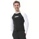 Pánské tričko pro vodní sporty Jobe Rashguard s dlouhým rukávem - černo-bílá - černo-bílá