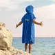 Unisex poncho for water sports Aquatone Wave - Blue