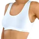 Bra with Wide Shoulder Straps Bamboo PureLine - White