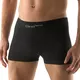 Boxerky s kratší nohavičkou Bamboo PureLine - bílá - černá
