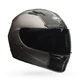 Moto Helmet BELL Qualifier DLX - Solid Matte Black - Rally Matte Titanium