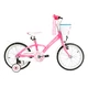Gyermek kerékpár Turbo Roses 16" - fehér - rózsaszín