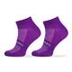 Krátke športové Merino ponožky Comodo Run10 - Black - fuchsia