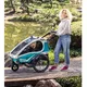 Vozík za kolo Qeridoo KidGoo 1 - Anthracite Grey
