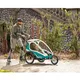 Vozík za kolo Qeridoo KidGoo 1 - Anthracite Grey